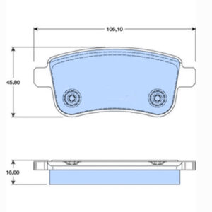 Δισκόφρενα ZTEC+ για Nissan,Renault